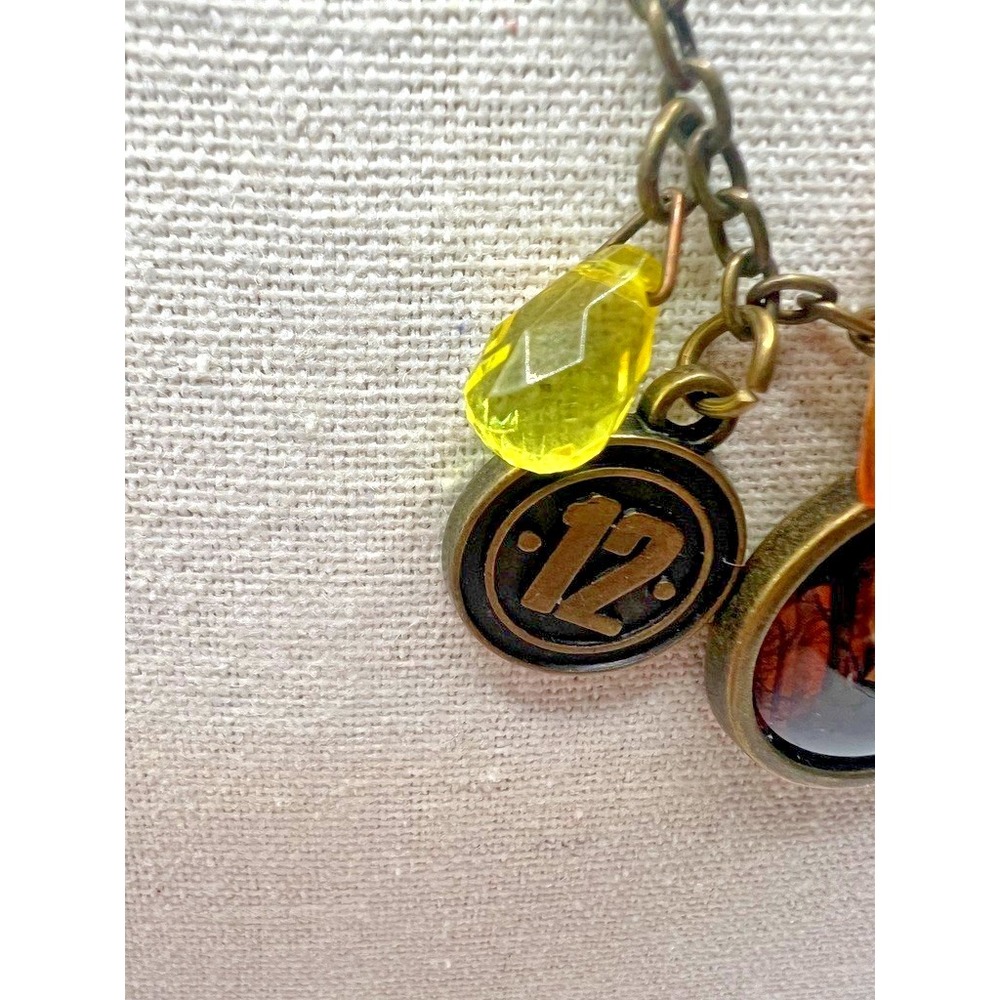 Hunger Games Necklace Peeta Medallion District 12 Official Lionsgate Official - Picture 8 of 14